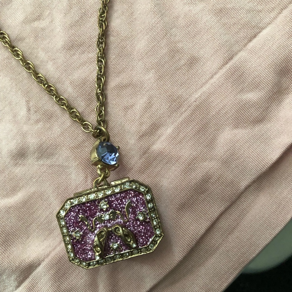 Betsey Johnson ballerina long necklace - Picture 3 of 6